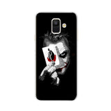 Case For Samsung Galaxy A6 2018 Transparent Cartoon Soft TPU Silicone Phone Cases Back Cover For Samsung Galaxy A6 A 6 Plus 2018