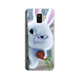 Case For Samsung Galaxy A6 2018 Transparent Cartoon Soft TPU Silicone Phone Cases Back Cover For Samsung Galaxy A6 A 6 Plus 2018