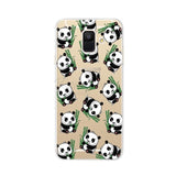 Case For Samsung Galaxy A6 2018 Transparent Cartoon Soft TPU Silicone Phone Cases Back Cover For Samsung Galaxy A6 A 6 Plus 2018